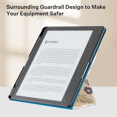 CoBak Case for Kindle Scribe - All New PU Leather Cover with Auto Sleep Wake Feature for Kindle Scribe 10.2" 2022 Released with Pen Holder in Kuwait