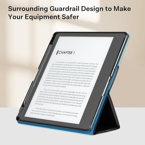 حافظة CoBak لجهاز Kindle Scribe - غطاء جلد PU جديد تمامًا مع ميزة التنبيه التلقائي للنوم لجهاز Kindle Scribe 10.2 بوصة 2022 تم إصداره مع حامل قلم in Saudi Arabia