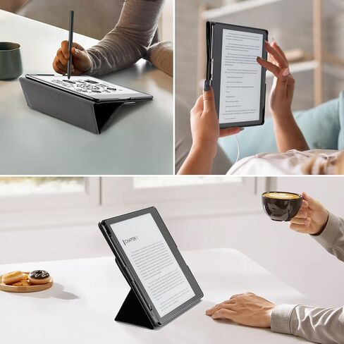 حافظة CoBak لجهاز Kindle Scribe - غطاء جلد PU جديد تمامًا مع ميزة التنبيه التلقائي للنوم لجهاز Kindle Scribe 10.2 بوصة 2022 تم إصداره مع حامل قلم in Saudi Arabia