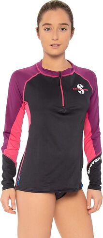 Scubapro Collection Women's UV Sun Protection Rash Guard Lycra Skin (Choose Your Style) in Saudi Arabia