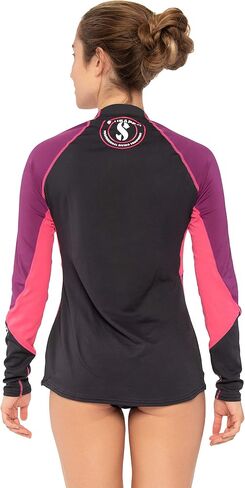 Scubapro Collection Women's UV Sun Protection Rash Guard Lycra Skin (Choose Your Style) in Saudi Arabia