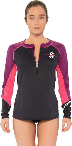 Scubapro Collection Women's UV Sun Protection Rash Guard Lycra Skin (Choose Your Style) in Saudi Arabia