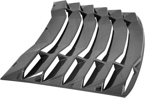 Ikon Motorsports Window Window Counver متوافق مع 2016-2024 Chevy Camaro Coupe 2-Door ، Ikon style ABS Gloss Black Back Windshield Sun Shown Cover Vent in Saudi Arabia