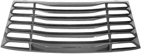 Ikon Motorsports Window Window Counver متوافق مع 2016-2024 Chevy Camaro Coupe 2-Door ، Ikon style ABS Gloss Black Back Windshield Sun Shown Cover Vent in Saudi Arabia