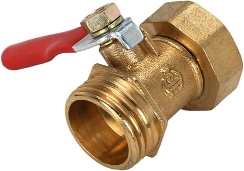 صمام الكرة النحاسي 1/8 "إلى 1/2" موصل الخيط الإناث/الذك in Kuwait