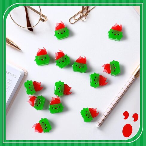 50 PCS MINI Resin Mumpster Sompurines Luminous Green Dumpster Desk Miniature Cute Funder Desk Excessories Gift Employe Gift for Tearch in Saudi Arabia