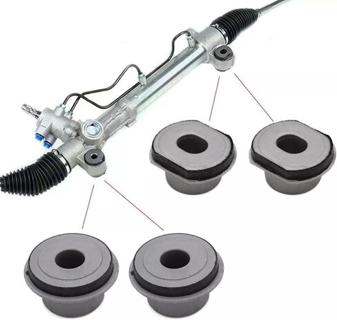 Bestparts 4pcs رف التوجيه السلطة وقمة جلبة جناح متوافقة مع Toyota Rav4 2000-2005 استبدال 44200-42140 ، 4420042140 in Saudi Arabia