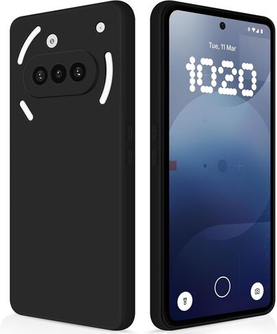 حافظة من السيليكون متوافقة مع هاتف Google Pixel 8A، حافظة هاتف ناعمة الملمس حريرية بالكامل مع حماية للكاميرا، غطاء مقاوم للصدمات مع بطانة من الألياف الدقيقة، أخضر in Kuwait