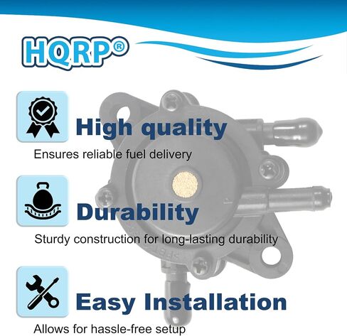 HQRP Fuel Pump compatible with E-Z-GO 808656 602061 72873G01 Replacement in Saudi Arabia