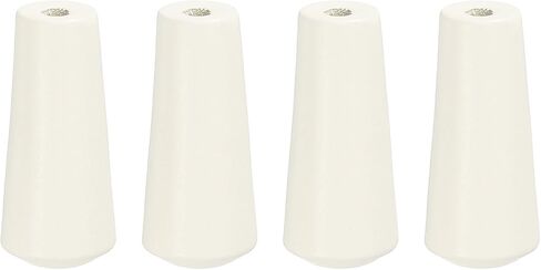 uxcell 4Pcs Cord Knobs, 35mm Window Blind Tassels Wooden Pull Cord Tassel Drops Pull End Pendant for Window Blinds Shade Curtain, White in Saudi Arabia