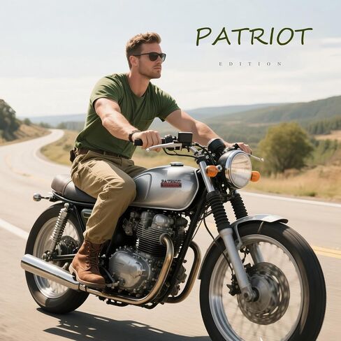 2Pack Patriot Edition Edition Car مع 4 مواد لاصقة ، شارة ثلاثية الأبعاد للشاحنات ، استبدال الملصقات المعدنية متوافقة مع مركبة عالمية ، هدايا مخضرمة للرجال (Silver & Black) in Kuwait
