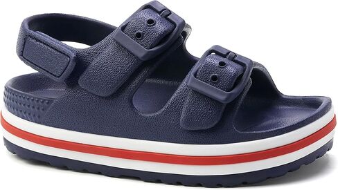 Toddler Buckle Sandals Open Toe Water Sandal with Adjustable Back Strap for Boys Girls in Saudi Arabia