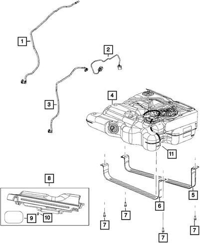 Mopar Tube Fuel Vapor Reci in Saudi Arabia
