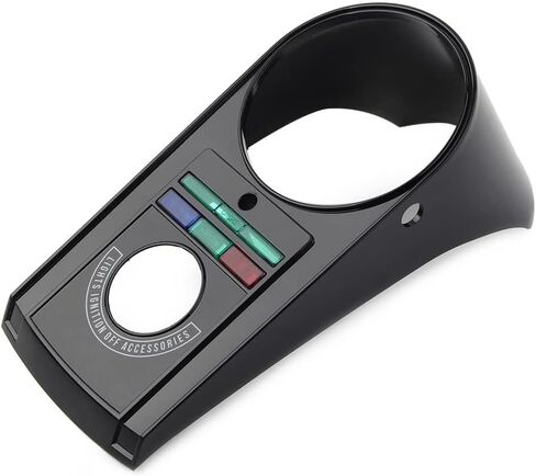 Newsmarts Motor Sycerbycl Speedo Dash Panel Cover Housing Black Kit for Harley Heritage for Softail for Fatboy for Softail Springer 91- ؛ لـ Softail 91 و 93- ؛ الولد الشرير in Kuwait