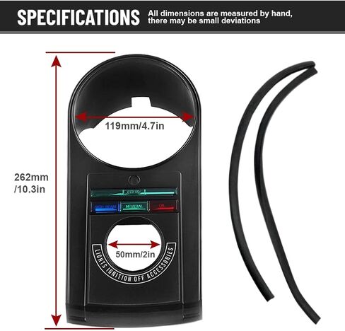 Newsmarts Motor Sycerbycl Speedo Dash Panel Cover Housing Black Kit for Harley Heritage for Softail for Fatboy for Softail Springer 91- ؛ لـ Softail 91 و 93- ؛ الولد الشرير in Kuwait