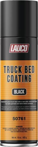 LAUCO Truck Bed Coating Black Aerosol Spray Can 15oz - Pack of 4 - Textured, Suitable For All Truck Beds in Saudi Arabia