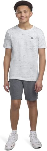 Hurley Boys' Soft Basic Cloud Slub T-Shirt in Saudi Arabia