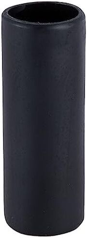 B&P Lamp® 6 Inch Flat Black Polyresin Candle Cover - Standard Size in Saudi Arabia
