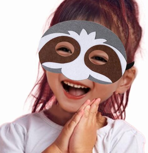 Masquerade Animal Felt Mask Noveltycartoon Halloween Face Mask for Festival Prom in Saudi Arabia