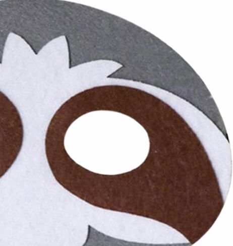 Masquerade Animal Felt Mask Noveltycartoon Halloween Face Mask for Festival Prom in Saudi Arabia