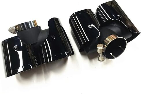 خان نظرة أنبوب الذيل نوبات الحلق لمدافع LR 110 130 90 2020 2021 2022 2023 2024 2025 مزدوج أنابيب العادم تعديل العادم الملحقات الزخرفية الفولاذ المقاوم للصدأ in Kuwait