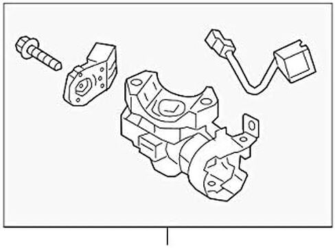 Kia 81910-A5130 Ignition Lock Assembly in Saudi Arabia