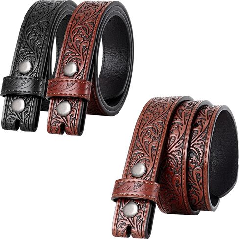 3-Pack Kids Western Belt Straps Genuine Leather for Boys & Girls in Saudi Arabia