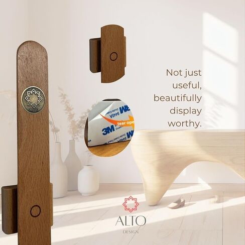 ALTO Premium Wooden Shoehorn 55cm (21.6in) | Wall Mounted | 3 Colors | BeechWood in Kuwait