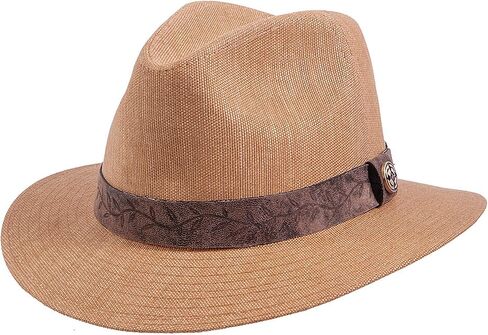 American Hat Makers Boxcar Straw Hats for Women & Men – Classic Panama Fedora Hat in Saudi Arabia