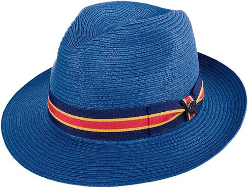 Cuba Paper Braid Sun Hats for Women Men Crushable Beach Hat Center Dent, Grosgrain Ribbon UV SPF 80 in Kuwait