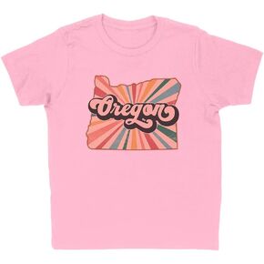 رجعية أوريغون كيدز تي شيرت الشباب in Kuwait