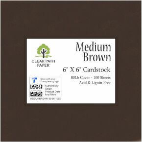 بطاقات بيضاء كريمية - 4 × 6 بوصة - غطاء 65 رطل - 100 ورقة - ورق مسار واضح in Kuwait