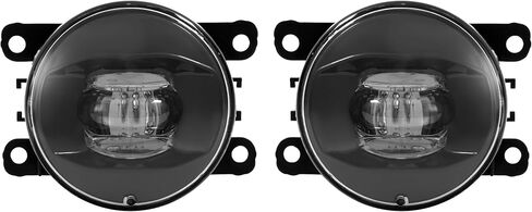 زوج Hecasa LED LED LED Assembly+Halogen Trucf Signal Light متوافق مع 2015-2017 Ford Mustang Front Prabe Fog Lamp Cover Bracket Bracket W/Harness Switch Switch Kit Clear Lh & Rh in Saudi Arabia