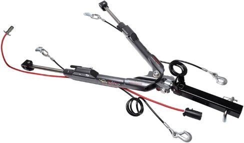 Roadmaster Sterling All-Terrain Tow Bar & Baseplate Combo مع مجموعة الأسلاك للمصابيح LED ونظام Invisibrake يناسب 2018-2025 Wrangler JL مع LED Leads | يشمل شارات in Saudi Arabia