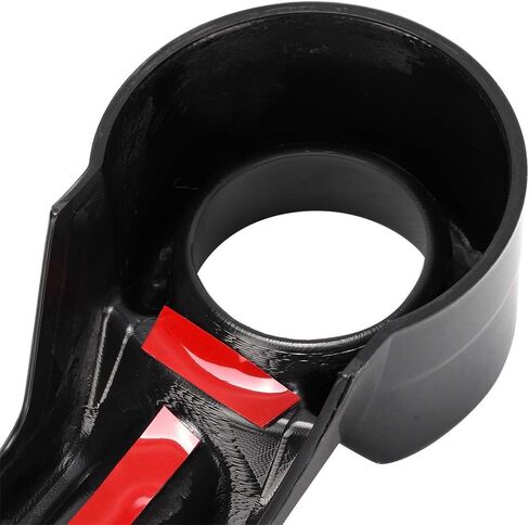 JK Door Handle Gloves Door Handle Accessories 07 17 4 Edition Black Metallic Paint Rustproof Bottom Shell Groove Guard Fade Aging (Black) in Kuwait