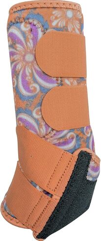 Classic Equine Legacy2 Hind Protective Boots 2 Pack Cheetah L in Saudi Arabia