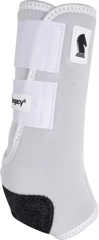 Classic Equine Legacy2 Hind Protective Boots 2 Pack Cheetah L in Saudi Arabia