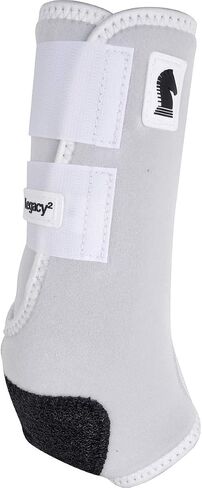 Classic Equine Legacy2 Hind Protective Boots 2 Pack Cheetah L in Saudi Arabia