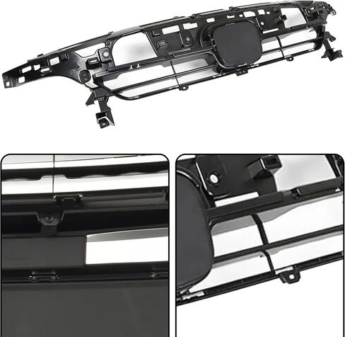 تدفق الأجزاء متوافق مع 2021 2022 Honda Accord Headlight Chompling Trim Trim اليسار واليمين المجموعة 2PCS 71161-TVA-F00 in Saudi Arabia