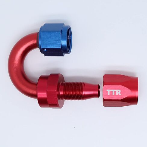 AN-8 8AN AN8 90 Degree Reusable Swivel Fitting Hose End Grade A -A40-090-08 in Saudi Arabia