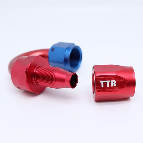 AN-8 8AN AN8 90 Degree Reusable Swivel Fitting Hose End Grade A -A40-090-08 in Saudi Arabia