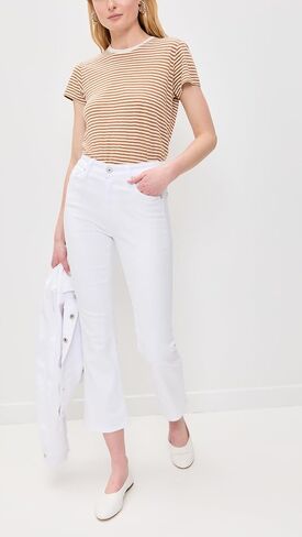 AG Jeans Women's Farrah Mid Rise Crop Boot Jeans in Saudi Arabia