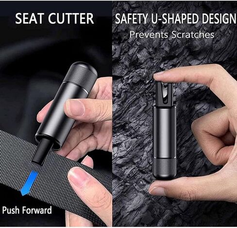 4 مساءً أداة الهروب من سيارة هامر هامر وقطعة حزام الأمان ، 2025 مكسور نافذة مطرقة الحياة in Kuwait