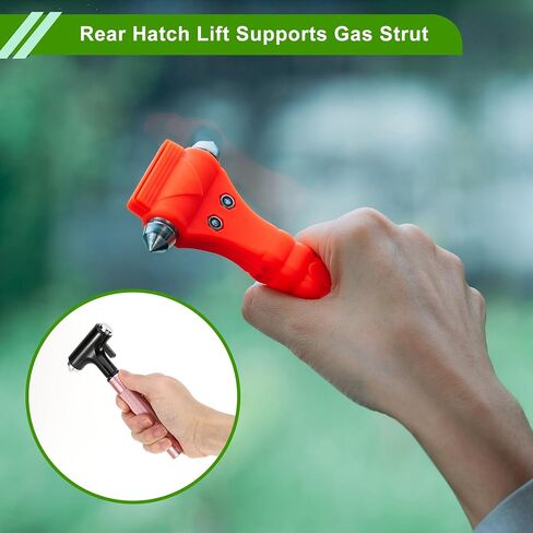 Universal Car Safety Hammer Breaker Urgent Escape Tool Black Pink Aluminy Aluminy Tungsten Steel in Kuwait