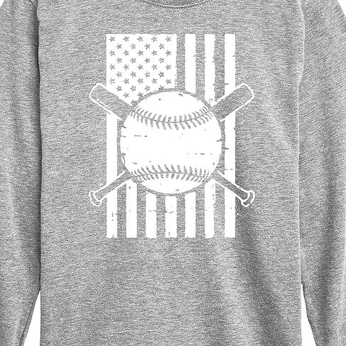 Instant Message - Baseball Flag - Kids Long Sleeve Tee in Saudi Arabia