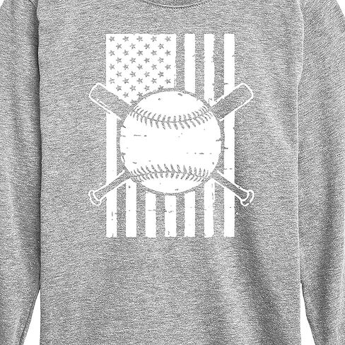Instant Message - Baseball Flag - Kids Long Sleeve Tee in Kuwait