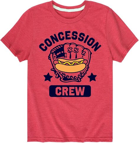 Instant Message - Hotdog Concession Crew - Youth Short Sleeve Tee in Saudi Arabia