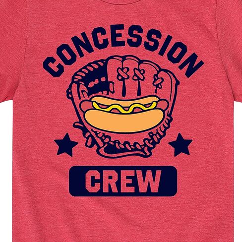 Instant Message - Hotdog Concession Crew - Youth Short Sleeve Tee in Saudi Arabia