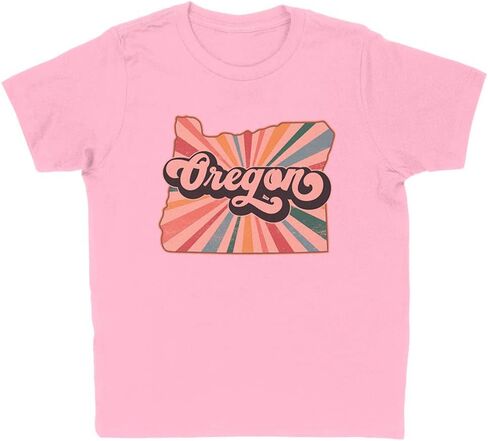 رجعية أوريغون كيدز تي شيرت الشباب in Kuwait