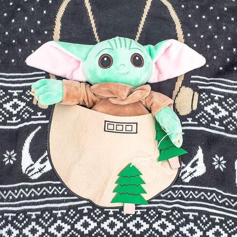 Star Wars Baby Yoda يقضي الطفل على الأشجار سترة عيد الميلاد القبيحة in Saudi Arabia